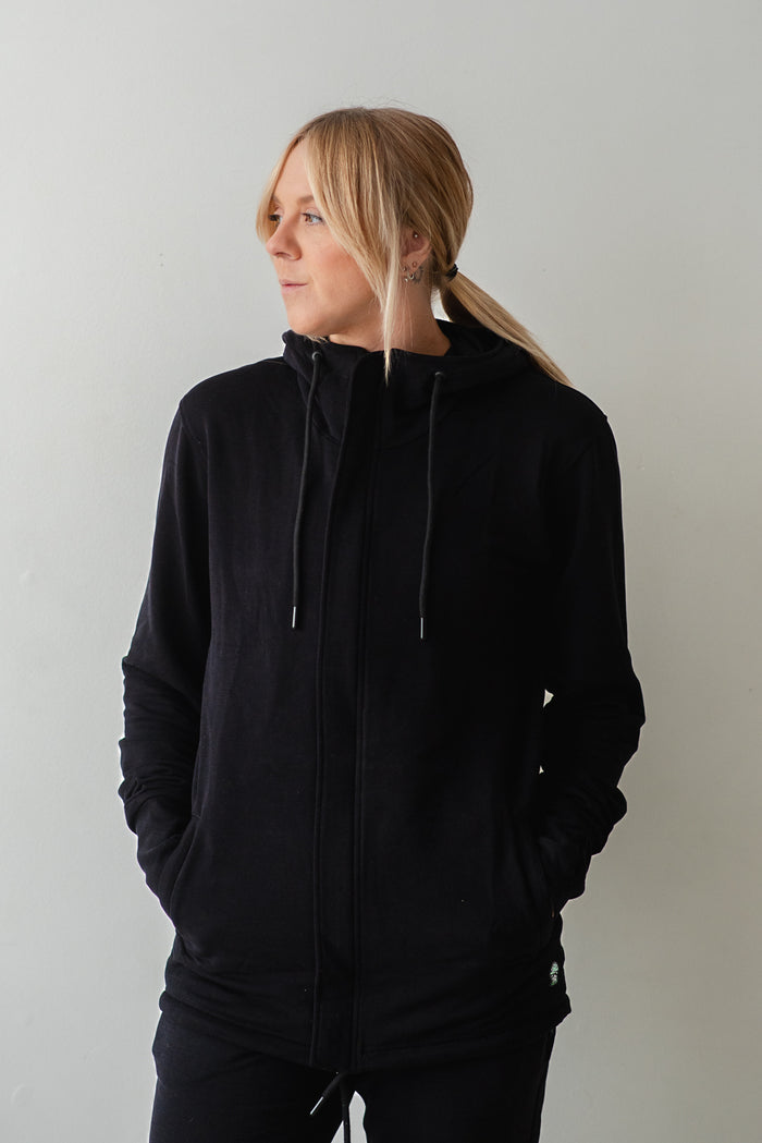 Women's Zip-Up Fleece Hoodie