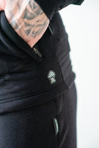 zip-up fleece hoodie, women's